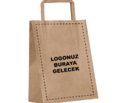 Logo Baskılı Kağıt Poşet / Çanta
